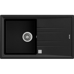 Teka STONE 50 B-TG 1C 1E BLACK CARBON Νεροχύτης Teka STONE 50 B-TG 1C 1E BLACK CARBON Νεροχύτης